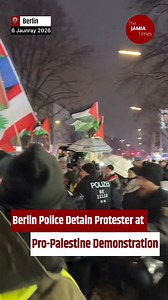 Police in Berlin forcefully detained a protester from the middle of a large crowd during a demonstration held in solidarity with Palestine. The arrest, carried out in full view of demonstrators, intensified tensions at the protest, with participants accusing authorities of heavy-handed policing as they continued to call for an end to Israel’s actions in Gaza and the occupied Palestinian territories. #FreePalestine #BerlinProtest #PalestineSolidarity #EndTheOccupation #PoliceRepression #RightToPr
