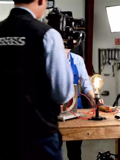 Want cheaper power? Watch my DIY generator experiment — click link in bio! ⚡️ #fyp #ForYou #ForYouPage #viral #trending #DIY #lifehack #homediy #savemoney #offgrid #solarpower #freeenergy #generator #energysaving #sustainableliving