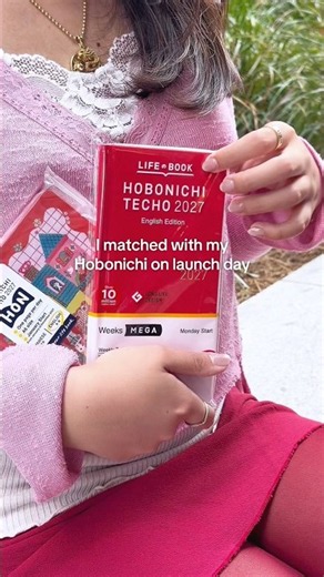 Hobonichi Day Pop Up 🍓‼️ I Dressed Up Hehe #hobonichi #journaling #aestheticnotes