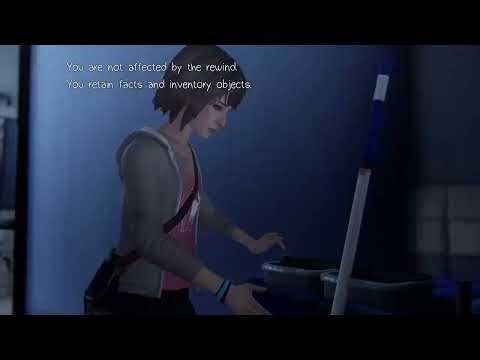 Max stops Nathan in the bathroom - Life is Strange Remastered