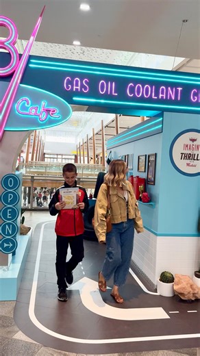 RACHEL DE OLIVEIRA on Instagram: "School holidays are my fave because I get to spend so much more time with my boys, and I especially love it when I get a whole day of just one on one time with each of them 🥹🫶🏼🥰 Today Leo and I headed to @westfieldknox to check out the Disney & Pixar Cars activations and we were blown away by how cool they all were! So much to see and do with the life-sized Lightning McQueen, Flo’s Café interactive zone, and the Cars Pit Stop Scavenger hunt! 🚘 There’s also 