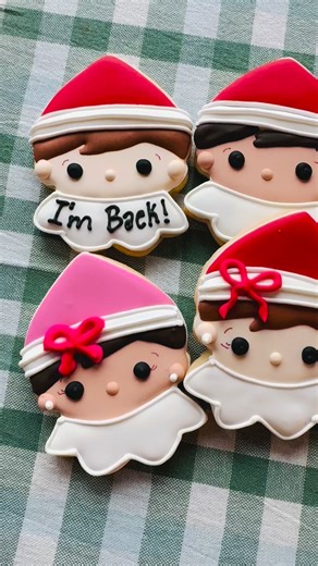 Elf season is HERE! 🎄✨Our Elves on the Shelf cookies are back and ready to make December a whole lot sweeter. 🍪❤️ | Lily's Cookies