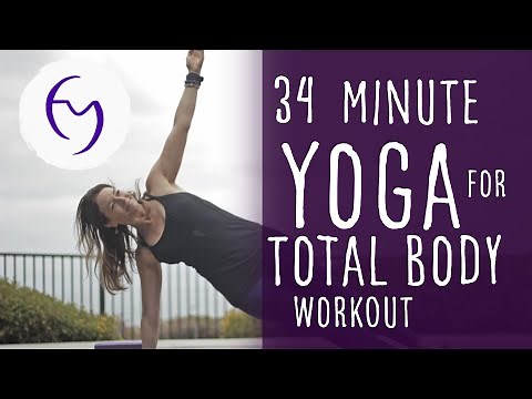 30 Minute Total Body Yoga Workout (Glowing Vinyasa Flow)