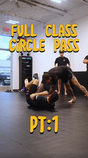 Dealing with open guard players. Game 1 2 min rounds of person standing trying to get their partners back on the mat, have them move around, switch directions, go for the feet, the hands, the head always moving when ready grab the ankles and hold them as you step into head quarters position, one hand on hip and the other on the knee. Drill circle pass Pinning their knee to the mat, or pushing it out of the way x pass style, feet out heavy on them like you’re planking on their hip and knee, circl