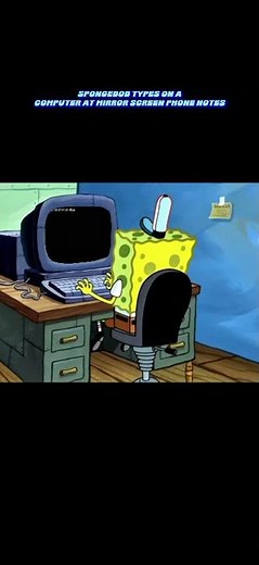 Spongebob on Computer
