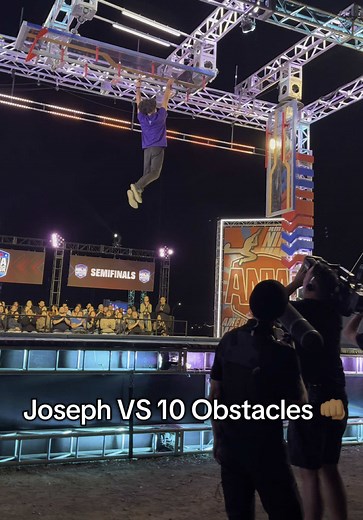Joseph Pippel's Semifinals Journey on Ninja Warrior