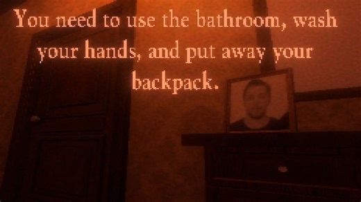 讽刺家庭暴力恐怖游戏《HOMEWORK》【卡尔の游戏时间】