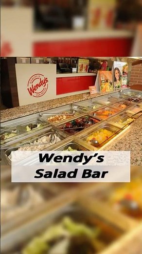 The Wendy's Salad Bar was the greatest invention#nostalgia #childhoodmemories #Premium