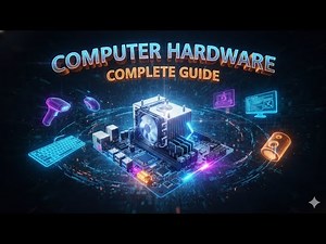Computer Hardware Complete Guide | Input, Output, Storage, Motherboard & Ports for COMED Exam