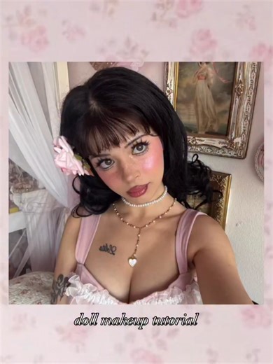 Doll-Inspired Makeup Tutorial for a Soft Glam Look