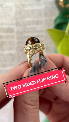 Two-Sided Flip Ring: The Ultimate Party Trick