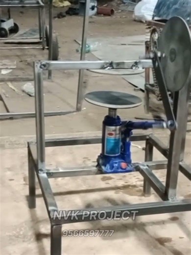 MOTORIZED HYDRAULIC JACK#shorts#trendingshorts#NVKnamakkal#youtubeshorts#mechanicalprojects