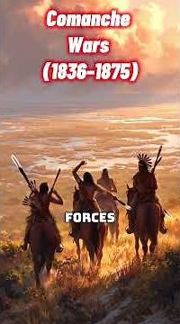 Comanche Wars(1836–1875):The Warrior Nation That Terrorized the American Plains #thecowboy #facts