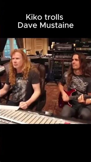 Dave Mustaine trolled by Kiko