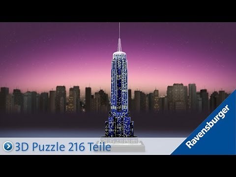 Ravensburger 3D Puzzle: Empire State Building bei Nacht