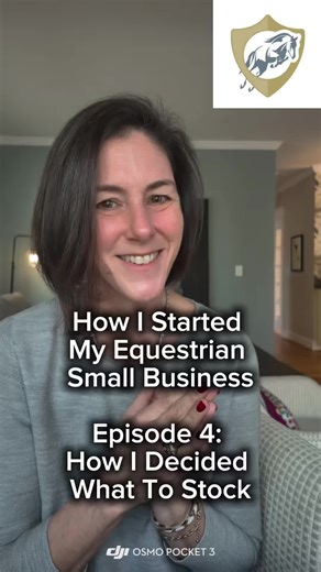 ✨How I Started My Equestrian Small Business Episode 4: How I Decide What To Stock✨ I mentioned in a previous episode that I started my business with $25,000, so I had to be pretty selective about the inventory that I started with. At the beginning, I reinvested all of my revenue into deeper inventory, not broader. It took a while before I started bringing in new product categories. How I decide? ✅Gut and intuition ✅Trends I’m observing ✅Gaps in my store ✅What people are asking for Regardless, an