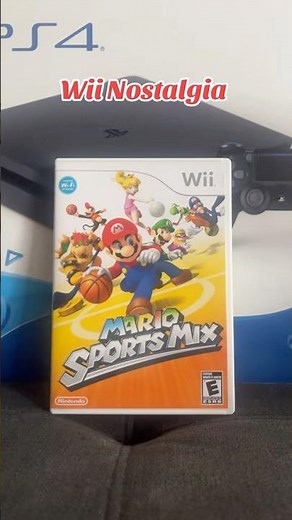 Mario sports mix on Nintendo wii #nintendo #wii #mario #mariosportsmix #nostalgia #nintendowii