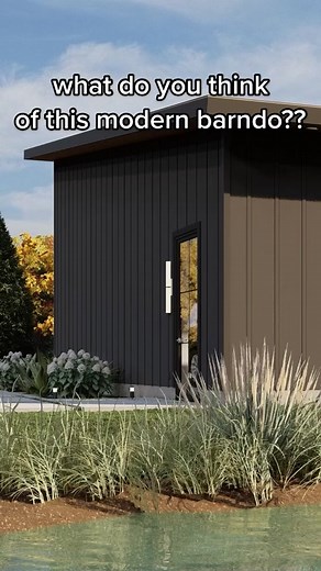 I bet this made you look 😉 What’s your fav thing about this plan?? #barndominium #jonesboro #barndominiumliving