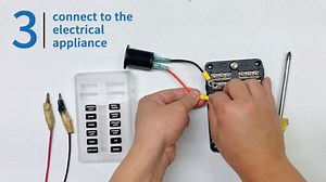 Watch 12 Volt Fuse Block, Marine Boat Fuse Block Waterproof 12 Way Automotive Fuse Box with 12 Ground on Amazon Live