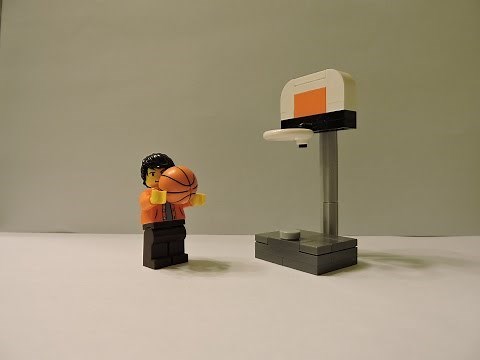 How To Make A Lego Basketball Hoop