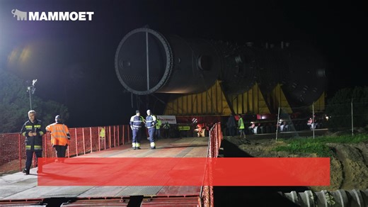 6.9K views · 183 reactions | ⌛ Mammoet's heavy equipment and...