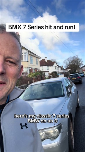 My classic 7 Series BMW has just been damaged by a hit and run driver. Scratches all down one side, buckled alloy and no one took responsibility for tge damage. Such a shame - ever happened to you? #cars #bmw #damage #hit #run