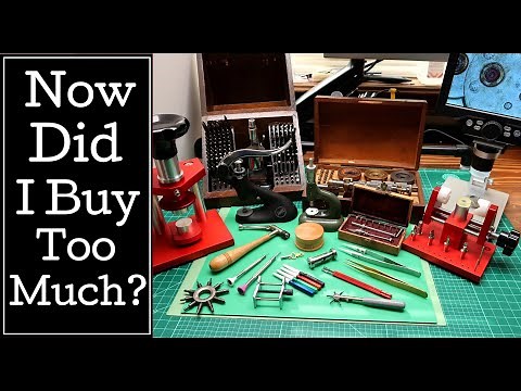 Watchmaking Tools - Horia, Bergeon, Favorite, Seitz, Horotec, Steiner, Moebius, L&R and More.