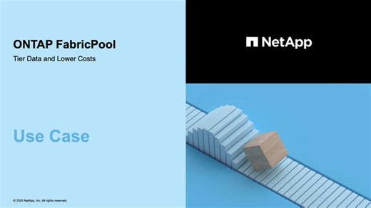 ONTAP FabricPool | NetApp Video