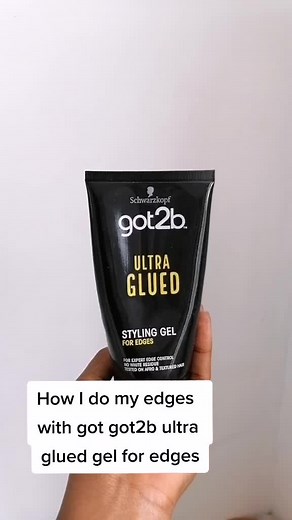 Styling Edges with Got2b Ultra Glued Gel: Step-By-Step Guide