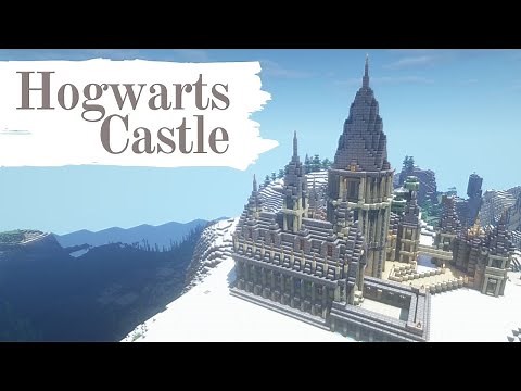 How to Build Hogwarts Castle in Minecraft! Create the World of Harry Potter! Part 1