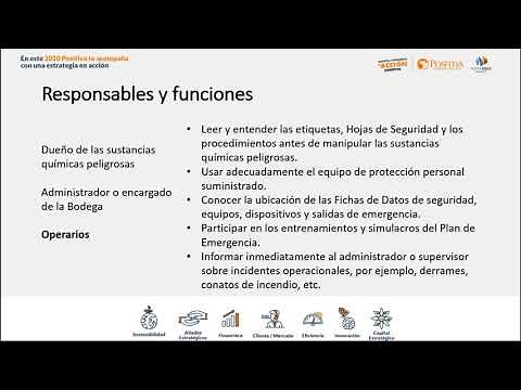 Almacenamiento de sustancias químicas y matriz de compatibilidad