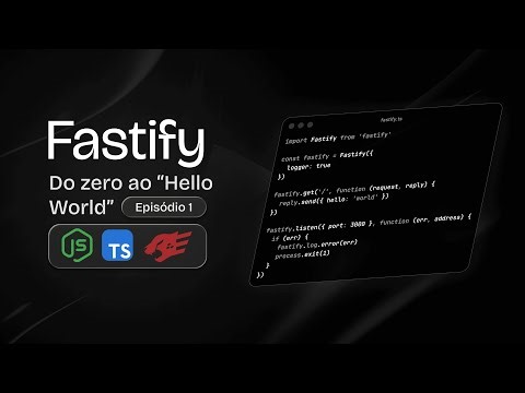 Como Criar uma API REST do ZERO em Node.js 🚀 [Episódio 1]