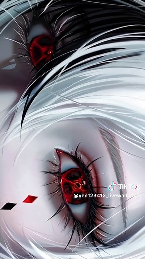 Live Wallpaper Arlecchino Eyes - 4K Anime Aesthetic