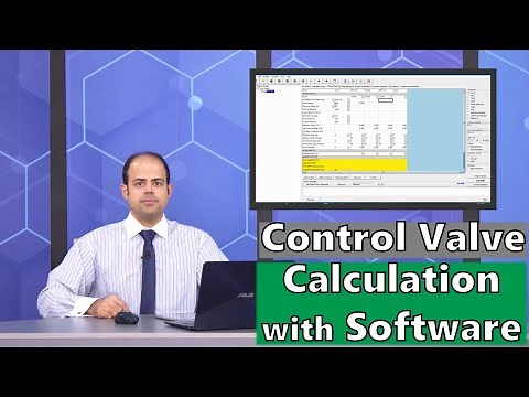 Calculate of Control Valve Sizing with Software