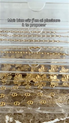 Regardez comment la cliente m’a repondu 👀 #bijou #bijoux #charms #charm
