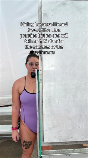 If you can’t see the hard swim set, it never existed. 😆 | U.S. Masters Swimming