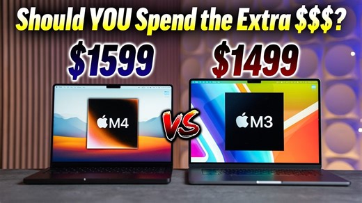 MacBook大对决：15英寸Air vs. M4 14英寸Pro，哪款更适合你？【 Max Tech】【中文机翻】