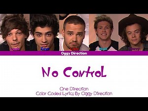 One Direction - No Control (New Color Coded Lyrics 2024)