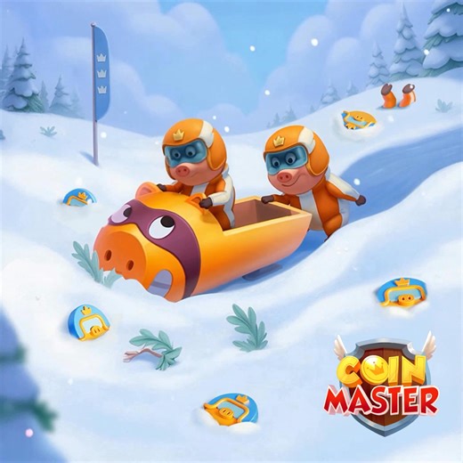 Its the SNOWDOWN! Looks like this team is a little off track!😮 How many 𝐒𝐏𝐄𝐄𝐃𝐈𝐄𝐒 can you see hiding in the snow? | Coin Master