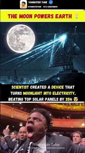 🌙 Scientists Just Generated Electricity From Moonlight — A New Era Begins ⚡
