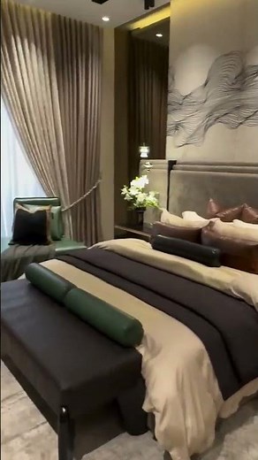 Amazing Bedroom design with swimming pool