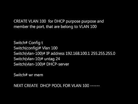 PART 2 | ARUBA OS 3810M SWITCH|HOW TO CONFIG DHCP AND VLAN