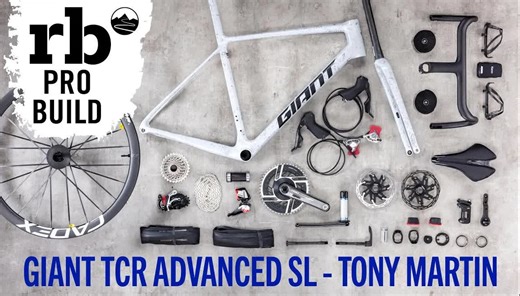 构建梦想中的公路车 - GiantTCR Advanced SL - SRAM RED 2024 - CADEX Full Carbon Wheelset