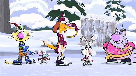 Nature Cat S01E47E48 Ice is Nice & Birds Eye View