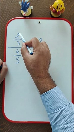 Comment trouver le quotient de deux fractions ? #maths #mathematics #fractions