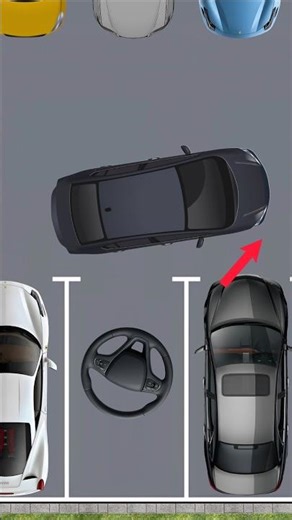 Perfect Reverse Parking Using Mirror Reference Points | Step-by-Step Method