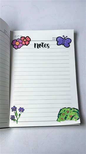 Page Design Ideas for notes 💕✨ #shorts #drawing #notebookdesign