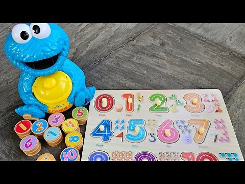 Learn Numbers with Cookie Monster! | Fun Counting Game for Toddlers 🎉