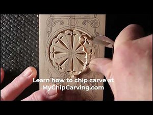 Chip Carving LEARN HOW!