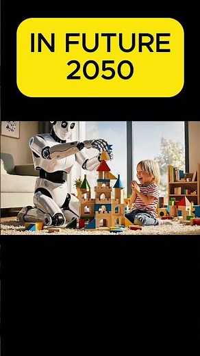 “Robot Nanny Builds Perfect Block Castle”